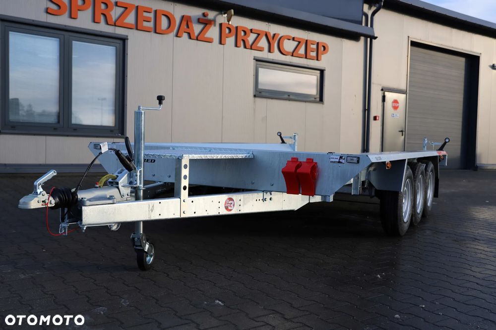TEMARED /MARTZ BUILDER 3 4018/3 S 3,5T ,Koła 14C, 400x180x30 do przewozu sprzętu budowlanego, TRAP, DMC 3500kg, 3 osie, - 19