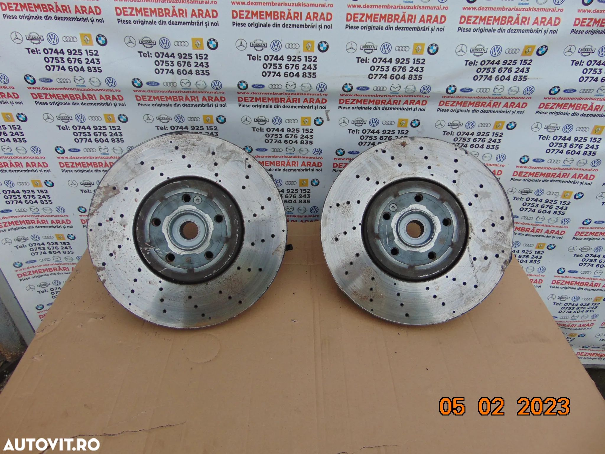 Discuri frana fata Mercedes GLB X247 AMG W247 w118 CLA GLA disc frana ventilat amg discuri ventilat - 1