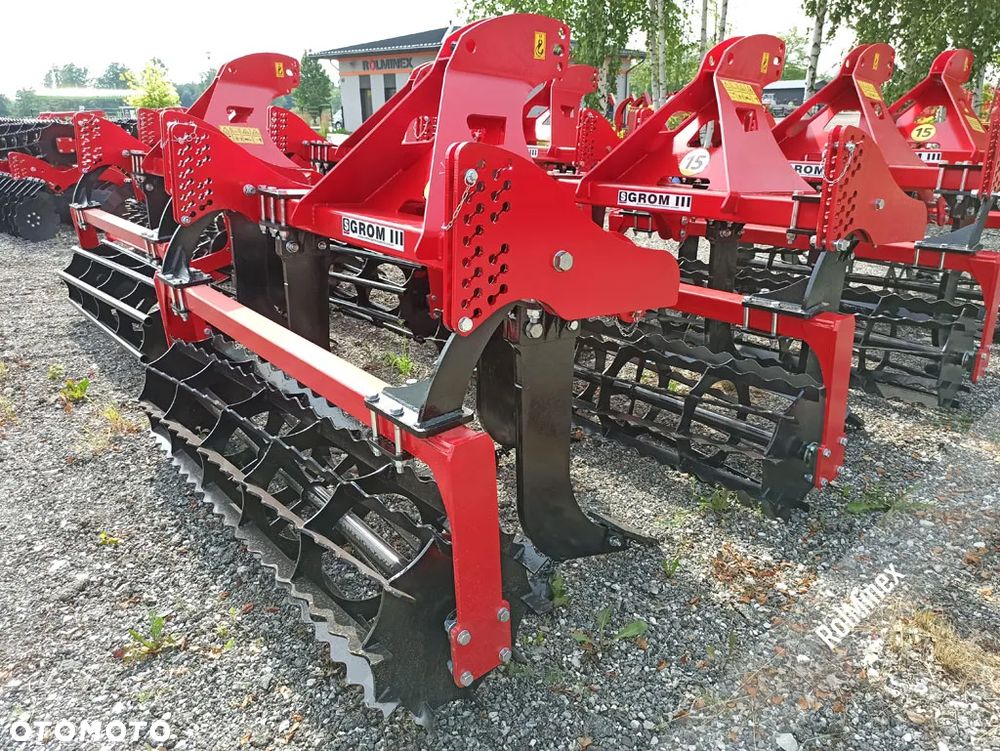 Wzmocnina rama GŁĘBOSZ Strumyk 3 łapy + wał strunowy / rurowy Transport - 5