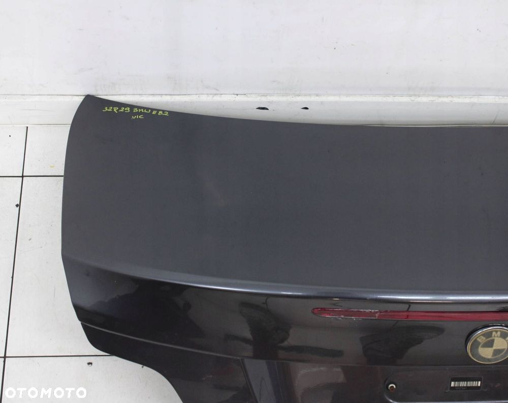 BMW 1 E82 COUPE E88 CABRIO 07R- KLAPA BAGAŻNIKA TYŁ TYLNA A22 - 3