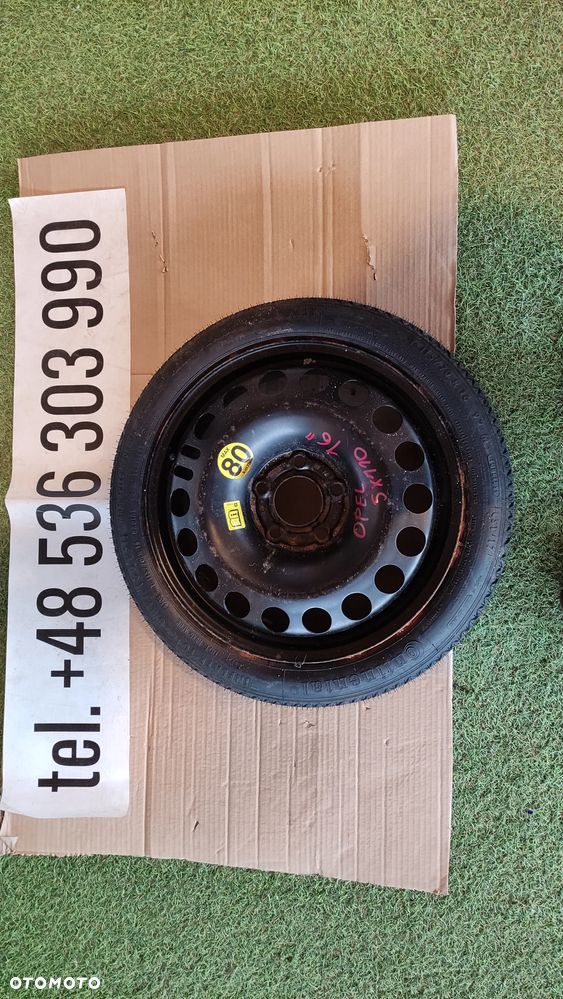 Koło dojazdowe Opel 5×110 16 cali
