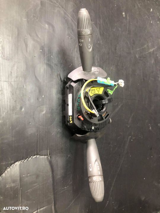 Bloc lumini maneta semnalizare stergator parbriz fiat panda 169 dupa 2003 - 1