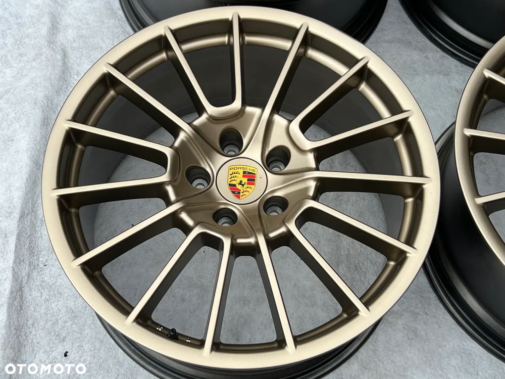 oryginalne Felgi Porsche Cayenne GT GTS Coupe 21'' Gold Edytion - 7