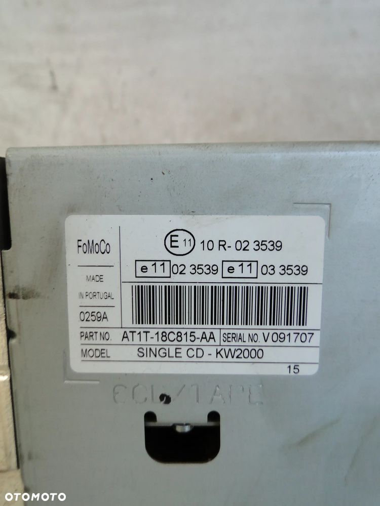 FORD CONNECT TOURNEO MK1 LIFT RADIO RADIOODTWARACZ CD MP3 EUROPA - 3