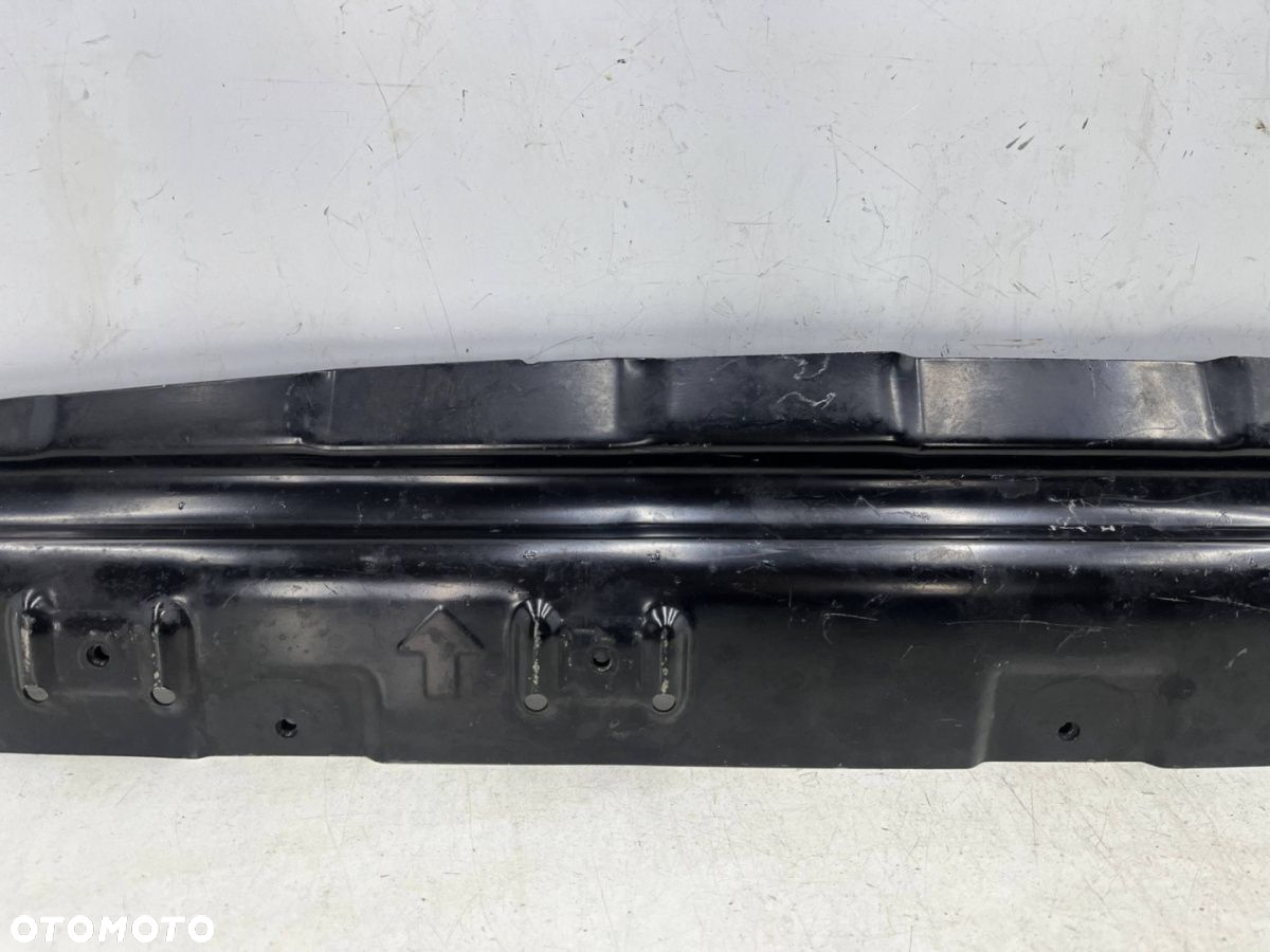 Belka zderzaka VW Touareg I 7L Audi Q7 4L 02-10r. przednie dolne wzmocnienie pod chłodnice przód - 4