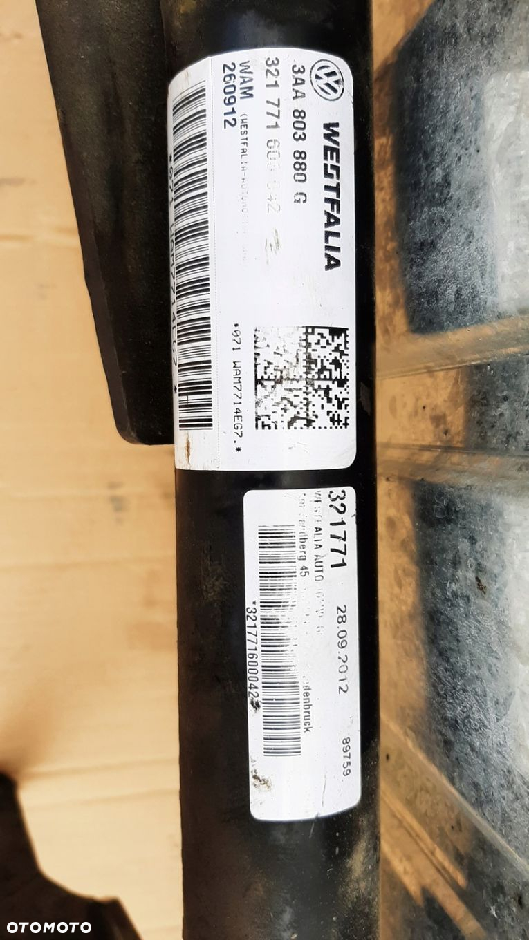 HAK HOLOWNICZY 3AA803880G VW PASSAT B7 - 3