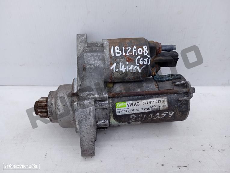 Motor Arranque 02t911_023s Seat Ibiza Iv (6j) [2007_2016] 1.4 - 1