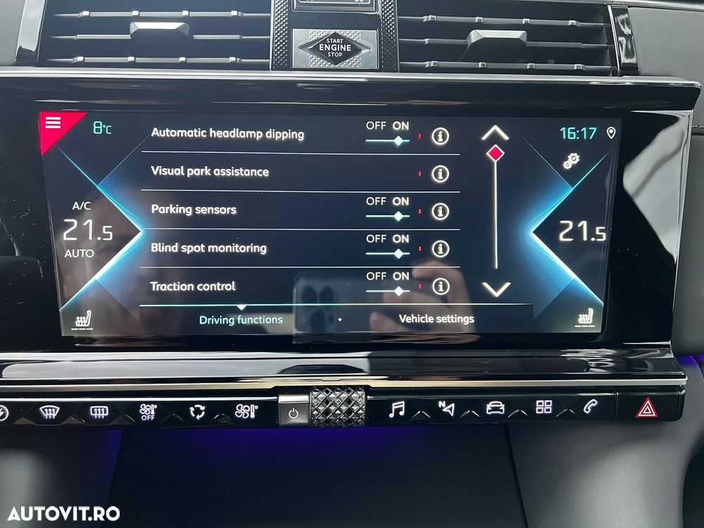 DS Automobiles DS 9 1.6 PHeV EAT8 PERFORMANCE Line + - 21