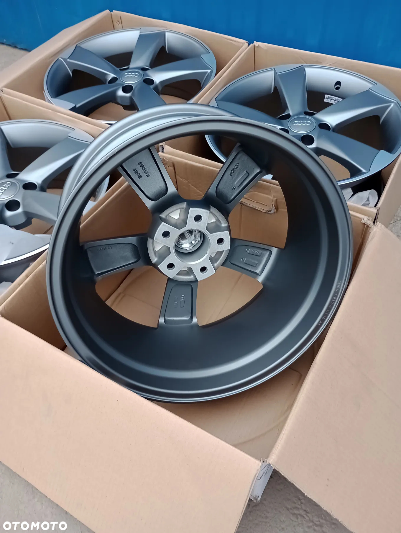 FELGI ALUMINIOWE NOWE 5x112 R18 ET45  AUDI ROTOR A3 A4 A6 A8 Q2 Q3 TT SQ2 - 6