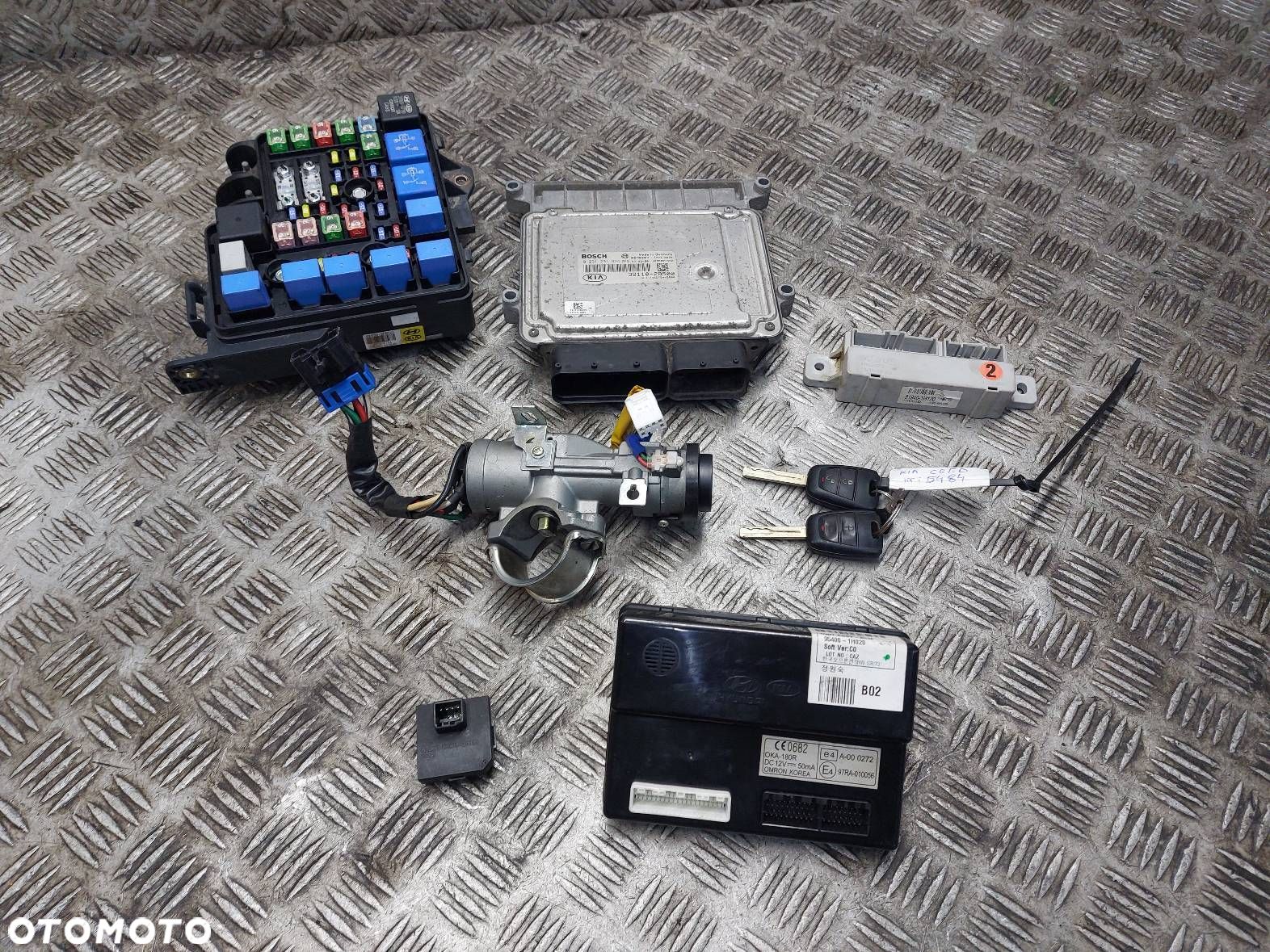 ZESTAW STARTOWY KIA CEED I 1.6 16V 39110-2B500 0261201324 91940-1H120 - 1