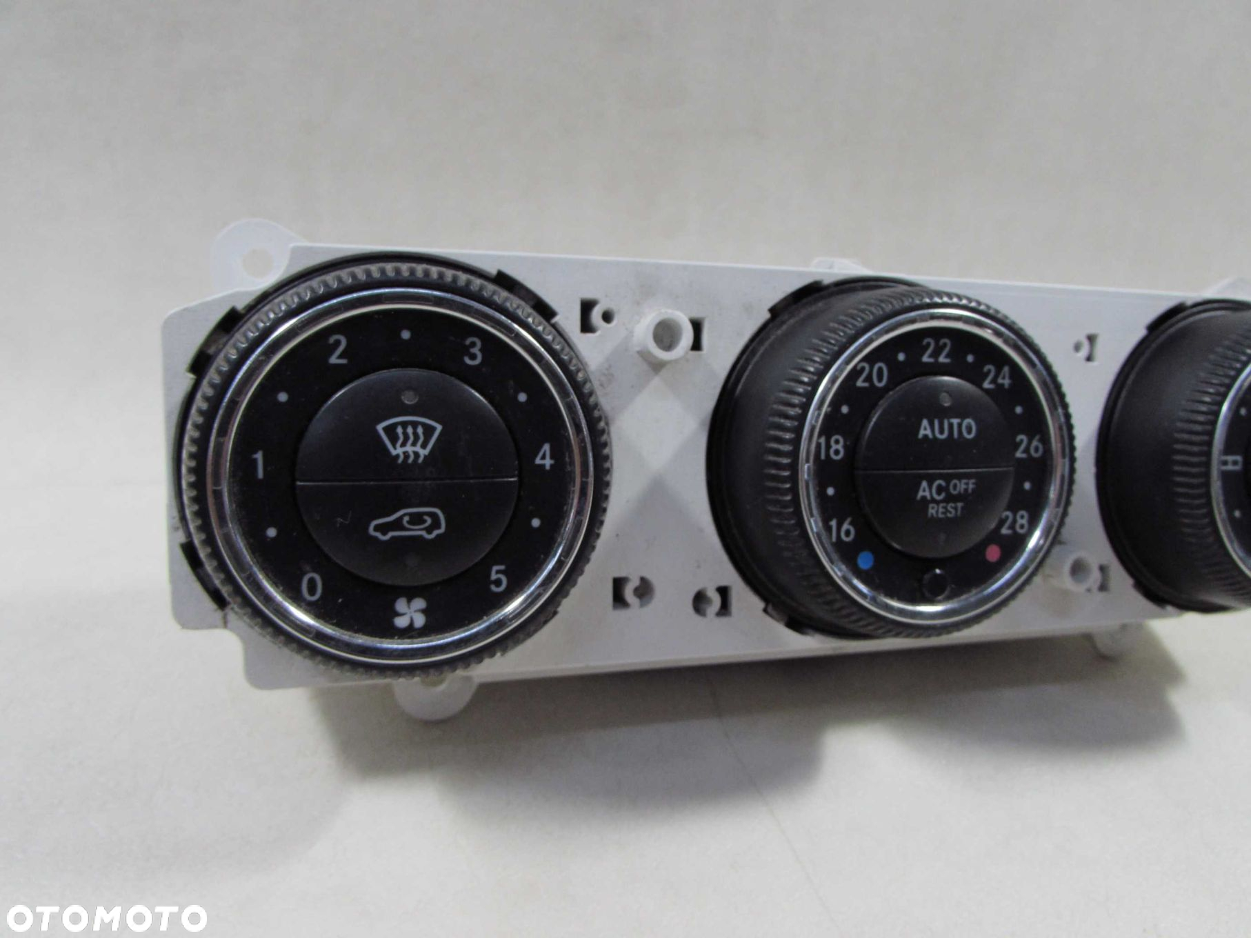 MERCEDES ML W163 LIFT PANEL STEROWANIA NAWIEWU KLIMATYZACJI 1638204989 - 2