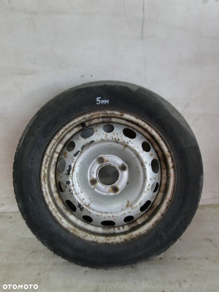 PARTNER II BERLINGO II FELGA STALOWA OPONA KOŁO ZAPASOWE 6,5x15 4x108 ET-27 - 1