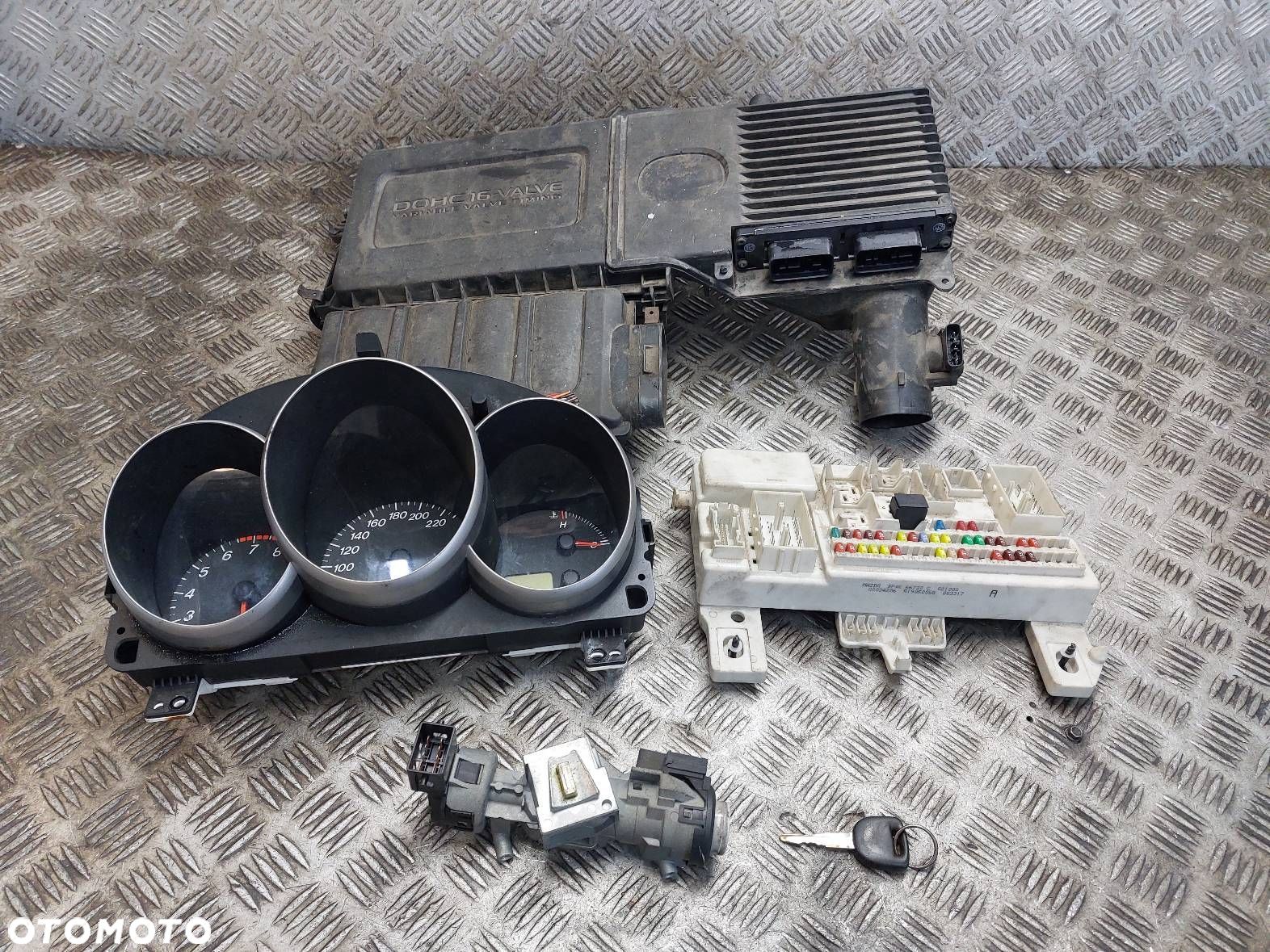 ZESTAW STARTOWY MAZDA 3 I BK 1.6 B 100140-7041 197400-2010 BP4K66730C - 1
