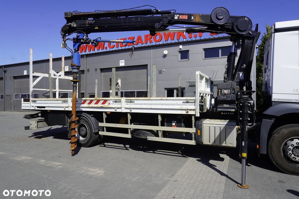 Mercedes-Benz Arocs 1833 4×2 / 50 tys. km! / HDS HIAB X-HIPRO 192 ES-3 / Pilot / Wiertło / 3 szt._260553 - 14