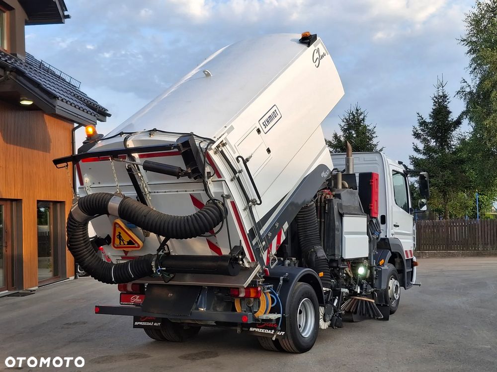 Mercedes-Benz Atego 1021 Zamiatarka Schmidt SK500 Napęd Hydrostatyczny Listwa Wysokiego Ciśnienia Karcher Szczotki Lewa Oraz Prawa Strona 3600 Mth Zamiatarka Uliczna - 27