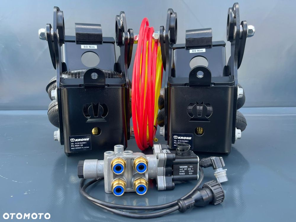 Mechanizm Podnoszenia osi KRONE nowy typ,naczepy +2021r.ZESTAW - 8