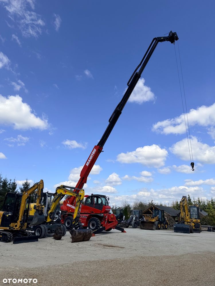 Manitou Ładowarka teleskopowa MANITOU ROTO Mrt 2540 + Privilage 360° obrotowa 2150 2550 1840 PILOT sterowania Kosz Widły manitka silnik Mercedes 2015r Wciagarka dźwig 1 właściciel KLIMA serwisowana Merlo - 20