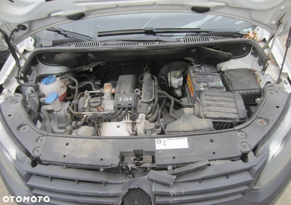 SILNIK FABIA II CBZ SEAT IBIZA IV 6J 1.2 TSI KOMPLETNY Z OSPRZĘTEM - 1