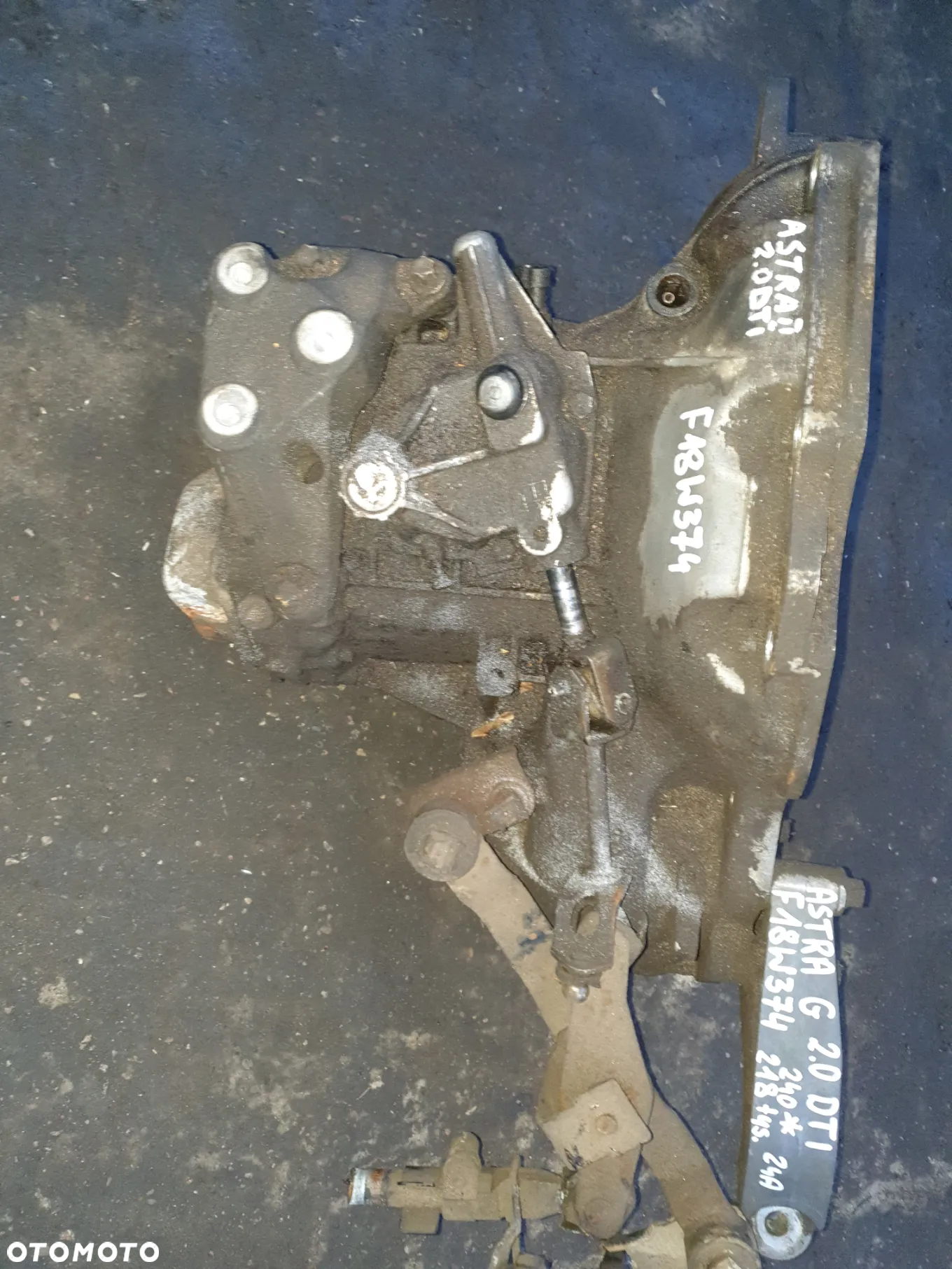 SKRZYNIA BIEGÓW MANUALNA OPEL ASTRA II G 2.0 DTI F18W374 - 5