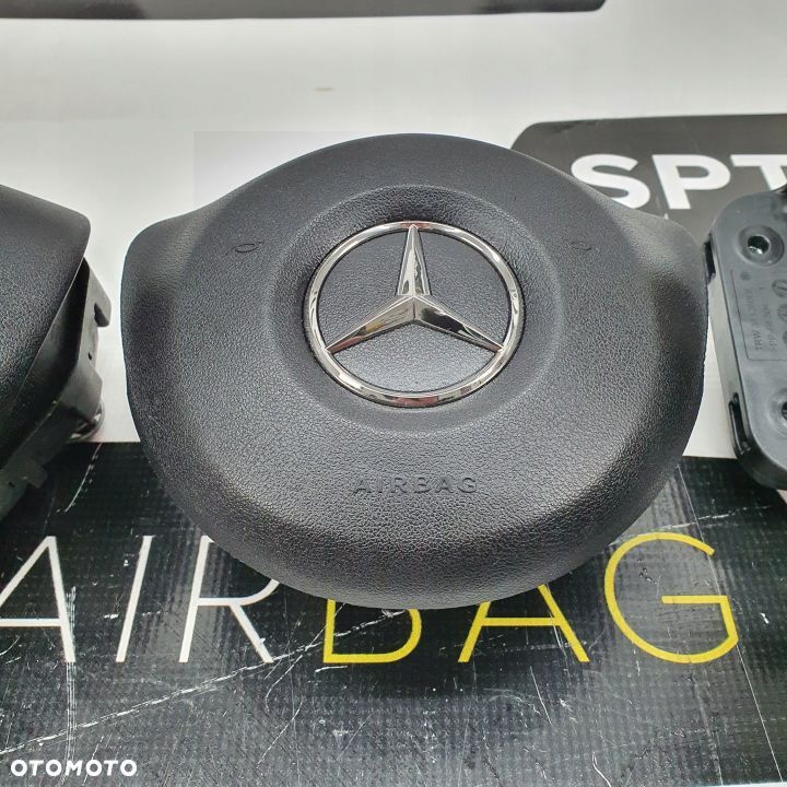 MERCEDES VITO W447 ZAŚLEPKA PASAŻERA PODUSZKI AIRBAG AIR BAG PASY KIT SET - 4