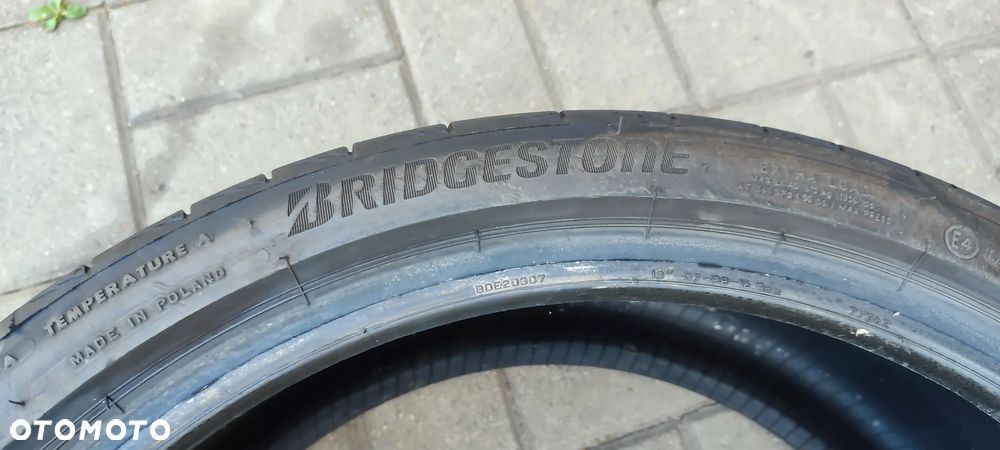 OPONY LETNIE 235/35R19 91V BRIDGESTONE POTENZA S005 2x (4224) 6mm 2x( 5124) 4mm LATO KOMPLET 4 SZTUKI - 5