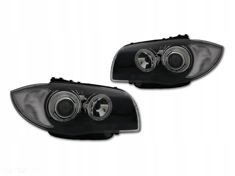 Reflektor Lampa kpl Ringi Angel Eyes Led Diody Tuning Bmw 1 e81 e82 e87 e88 - 1