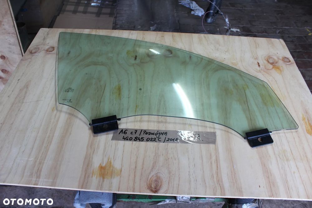 SZYBA DRZWI PRAWA PRZEDNIA PODWÓJNA AUDI A6 C7 4G0845022C 2017