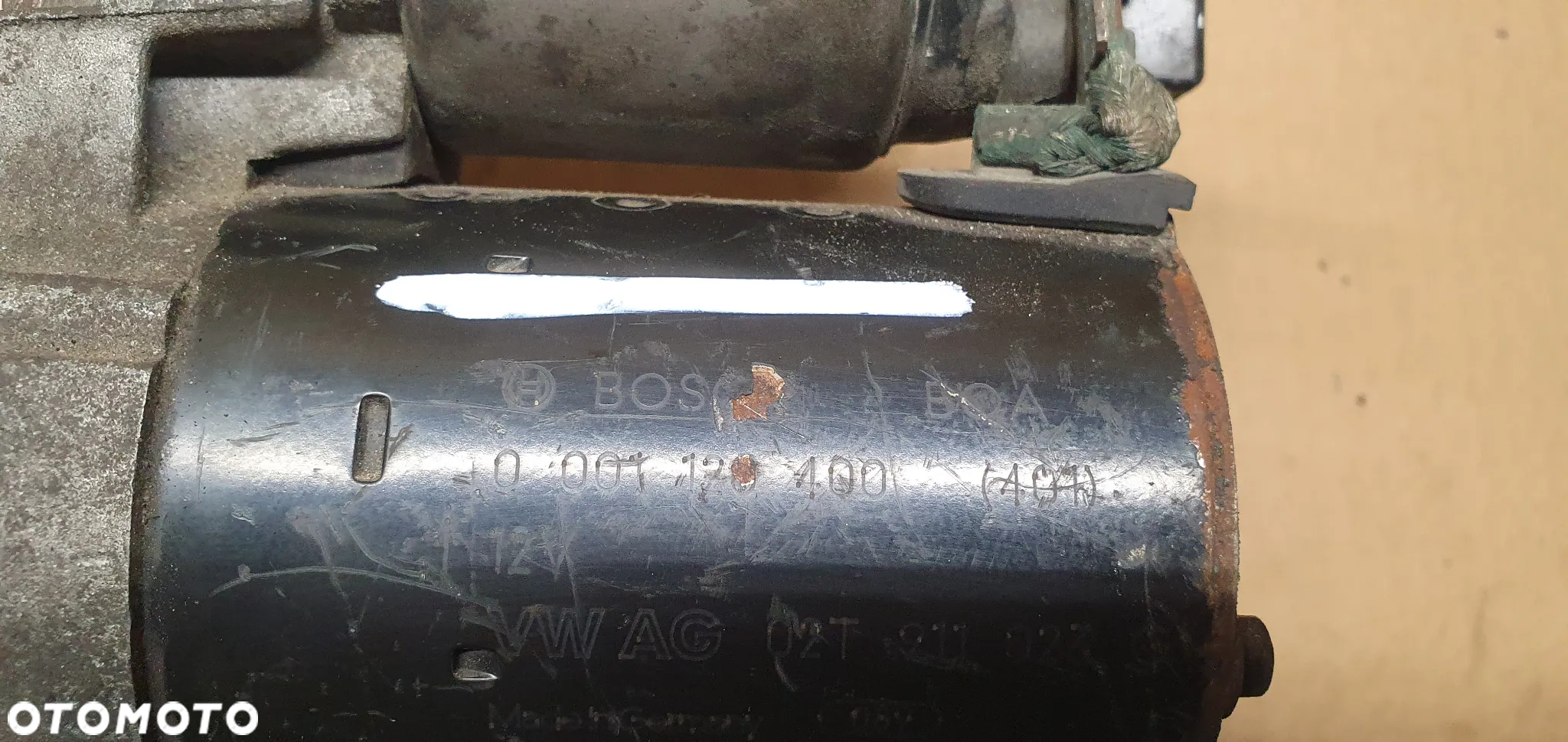Rozrusznik starter silnika VW Polo 9N 1.2 02T911023G - 8