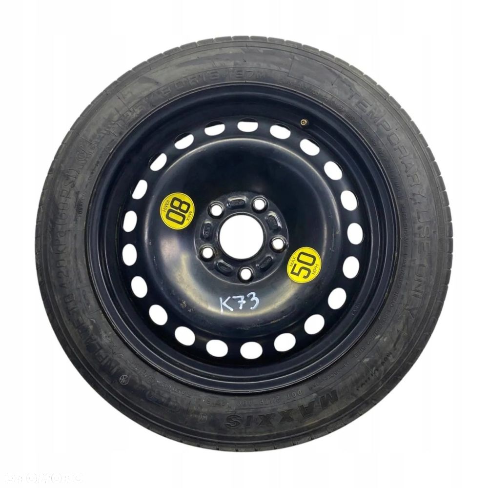 KOŁO DOJAZDOWE FORD FOCUS MONDEO FIESTA 125/80R16 5X108 ET25 DM5C-BA - 1