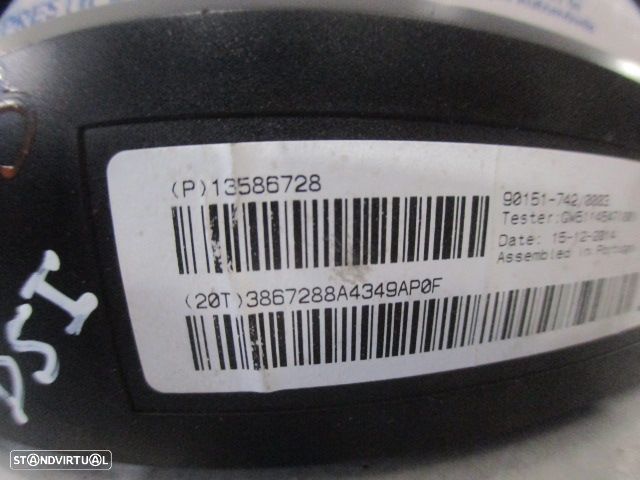 Modulo 13586728 90151742 OPEL ASTRA J 2015 1.6 CDTI 110CV 4P BRANCO Módulo Ar Condicionado - 3