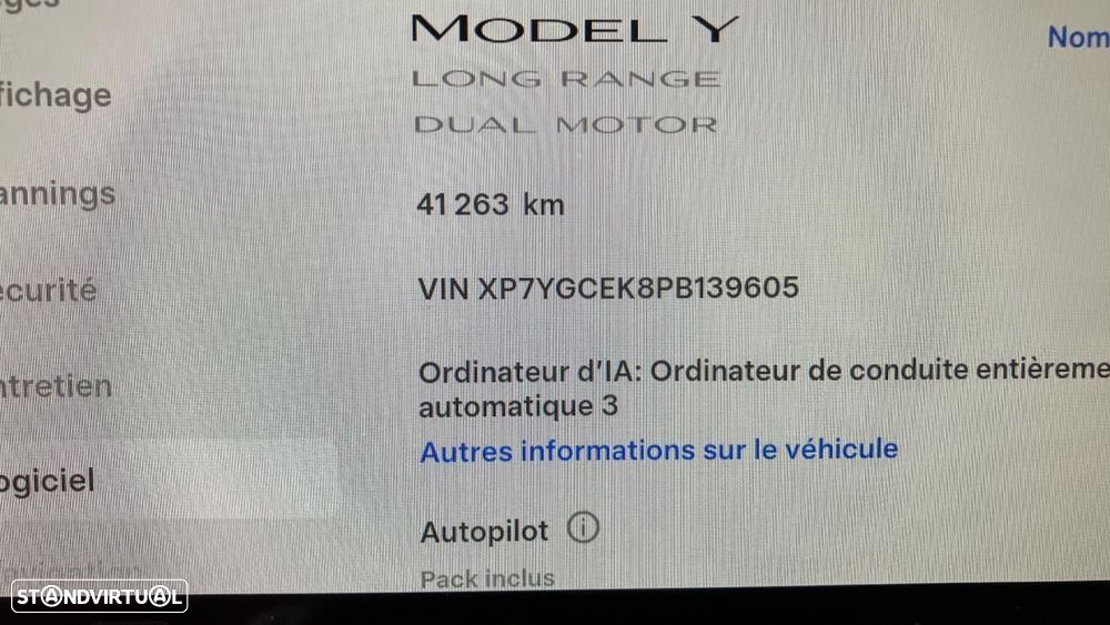 Tesla Model Y Long Range Tração Integral - 8