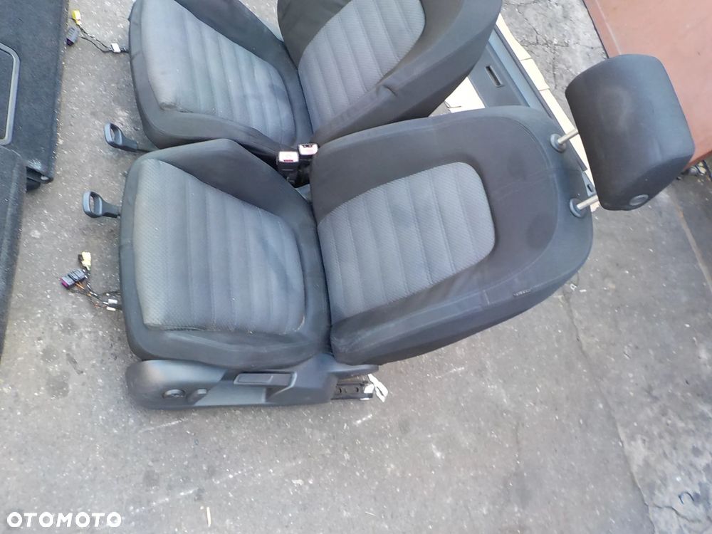fotel kierowcy fotele komplet vw passat b6 kombi 2007r - 2