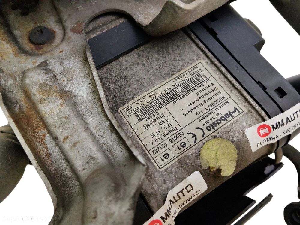 WEBASTO OGRZEWANIE POSTOJOWE VOLKSWAGEN TOURAN I 1T (2003-2006) 1.9 TDI 100KM 1K0815065P - 6