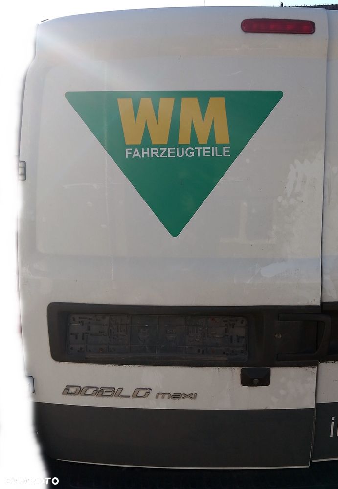 FIAT DOBLO II MAXI LIFT DRZWI KOMPLETNE SKRZYDŁO LEWE TYLNE TYŁ 249 - 1
