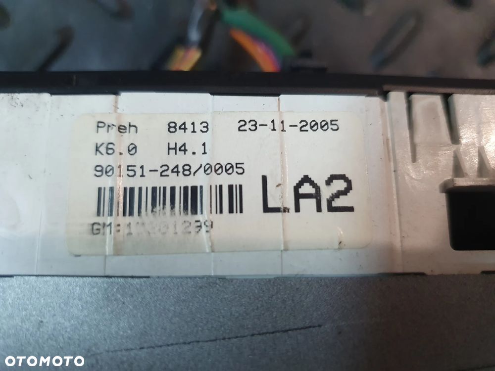OPEL ASTRA III PANEL KLIMATYZACJI 13201299 ASTRA H - 4