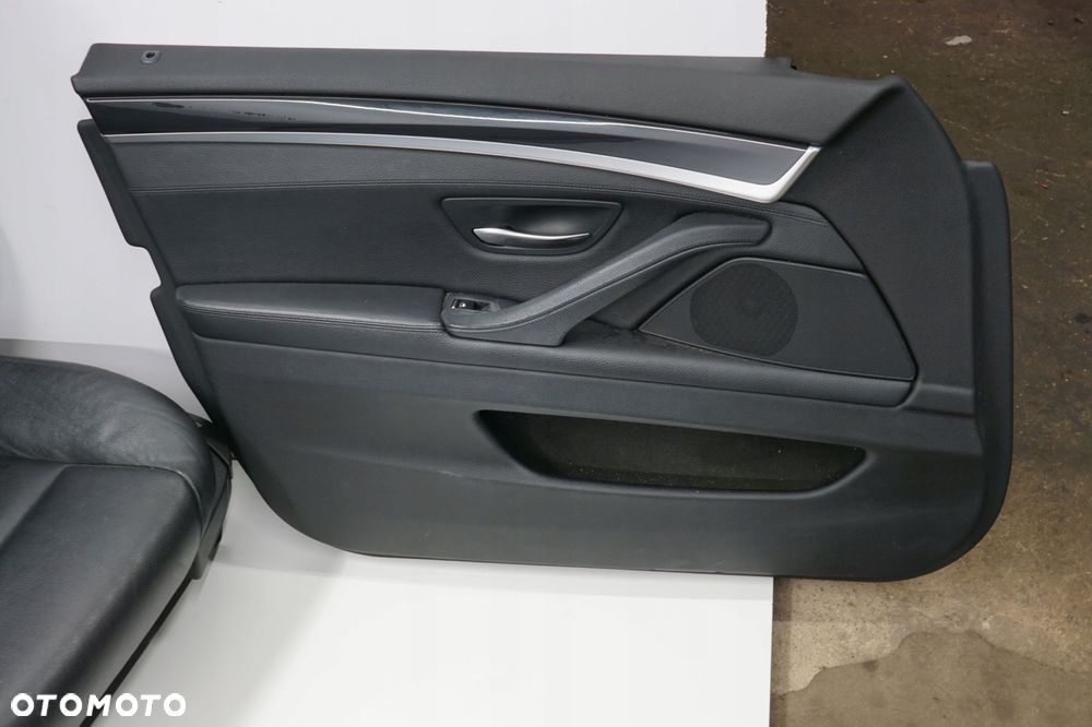 BMW 5 F10 12R FOTELE KANAPA BOCZKI SKÓRA GRZANE - 15