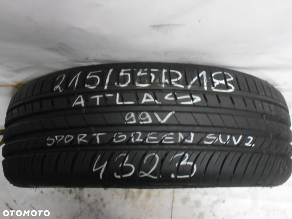 OPONA POJEDYNKA 215/55R18 ATLAS SPORTGREEN SUV 2 DOT 4323 7.2MM - 1