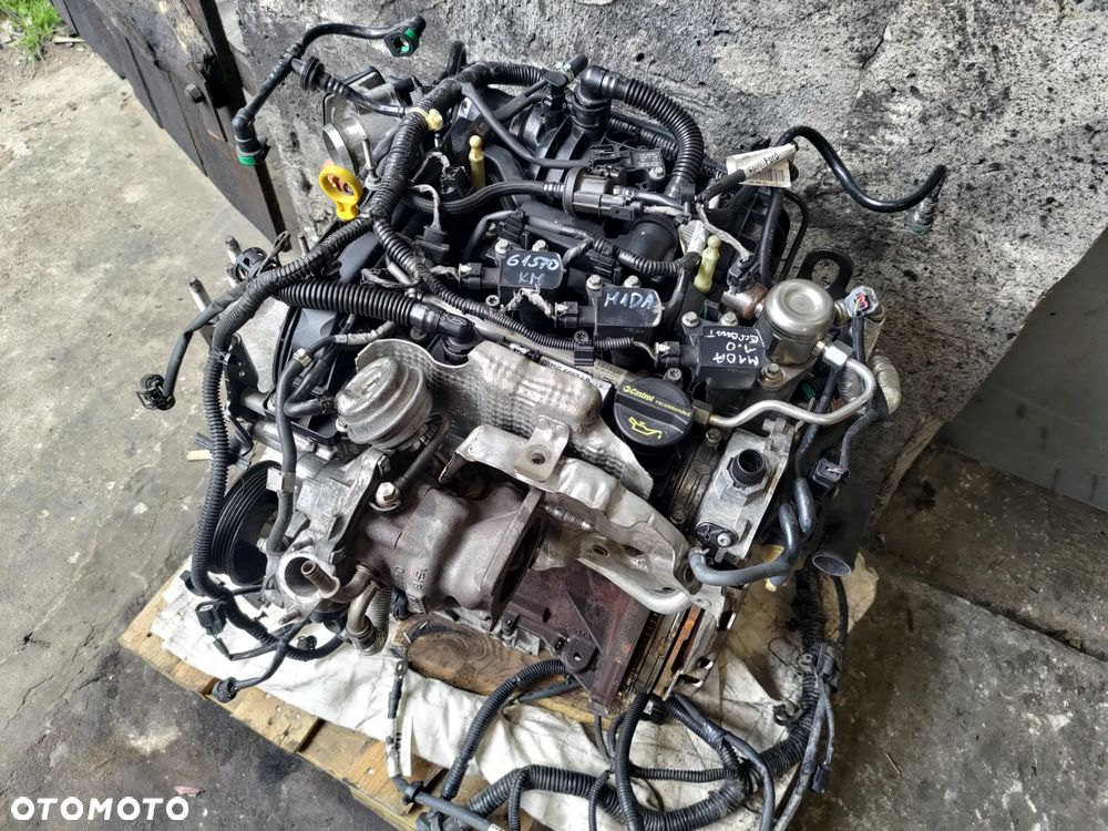 Silnik 1.0 Ecoboost M1DA 61tys km stan idealny komplet z wiązką - 11