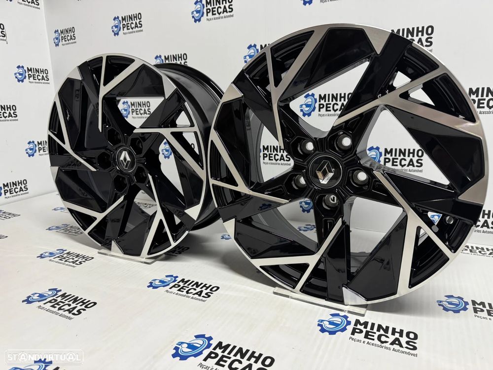 Jantes Look Renault Megane 2025 em 17 (5x114.3) Preto e Polido - 3
