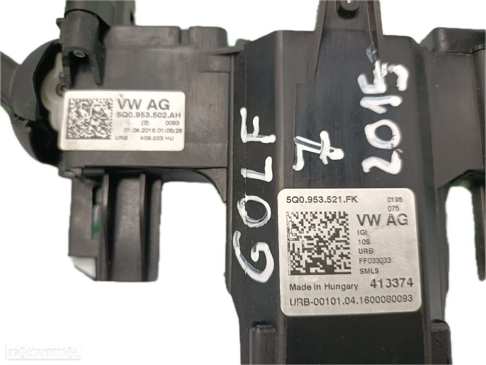 Conjunto (Comutador) Manetes (Piscas E Escovas) Volkswagen Golf Vii Va - 3