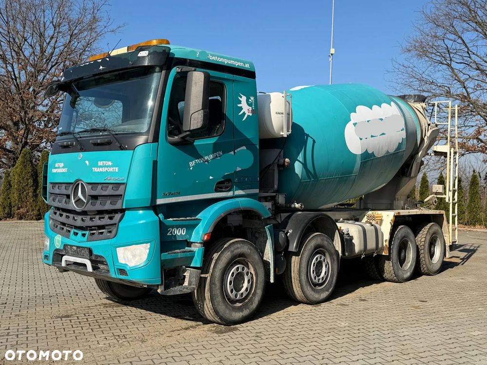Mercedes-Benz AROCS 3742 8x4 EURO6 BETONOMIESZARKA EUROMIX 10 m³ - 1