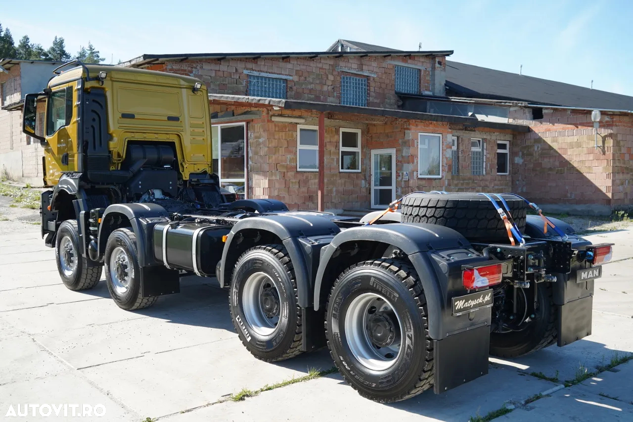 MAN TGS 41.480 / 8X6 / CONSTRUCȚIE / NOU-NOUȚ 2025 - 7