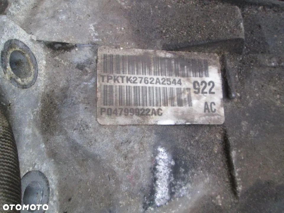 skrzynia biegÓw chrysler sebring stratus v - 4