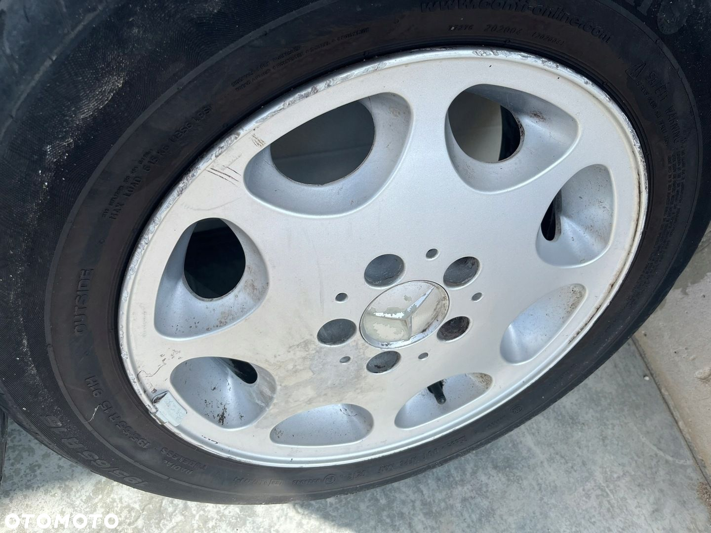 FELGI ALUMINIOWE ALUFELGI 15 MERCEDES W124 ET36 7Jx15 5X112 - 10
