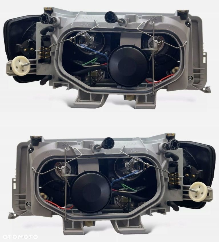 reflektor lamp kierunkowskaz kpl soczewka czarne tuning mercedes 190 w 201 - 6