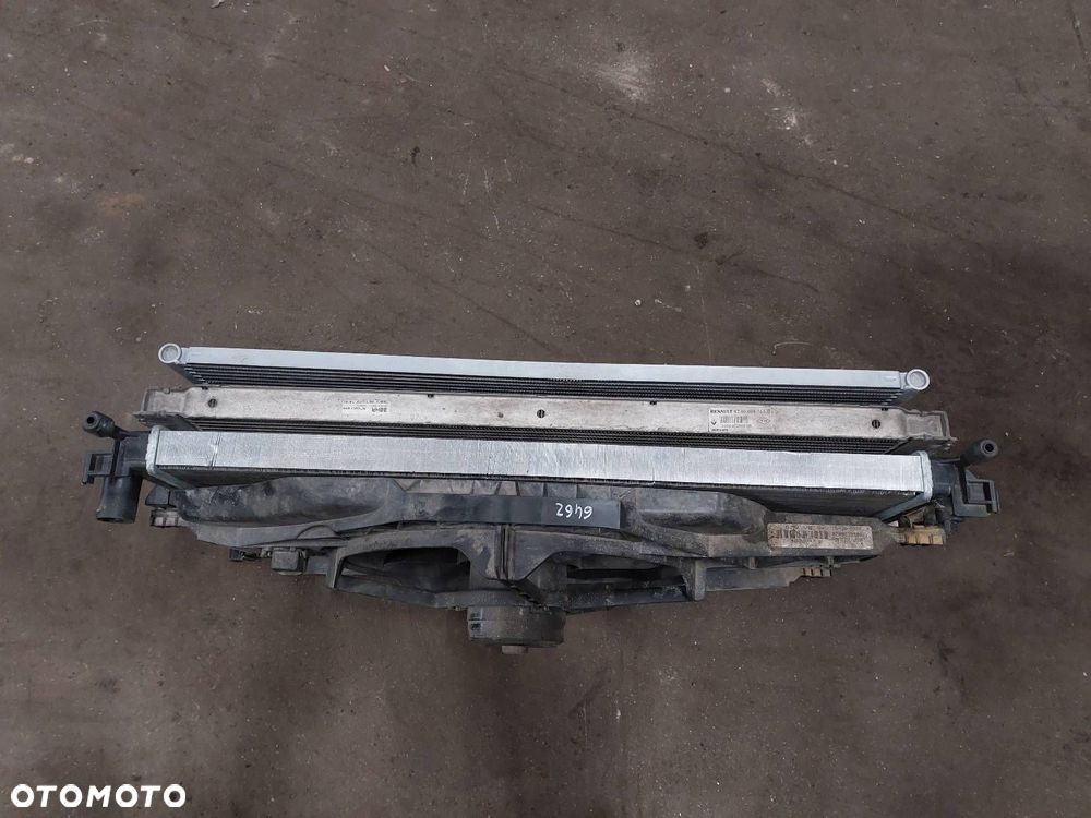 CHŁODNICE KOMPLET + WENTYLATOR RENAULT ESPACE IV 2.0 T 8200008761 - 2