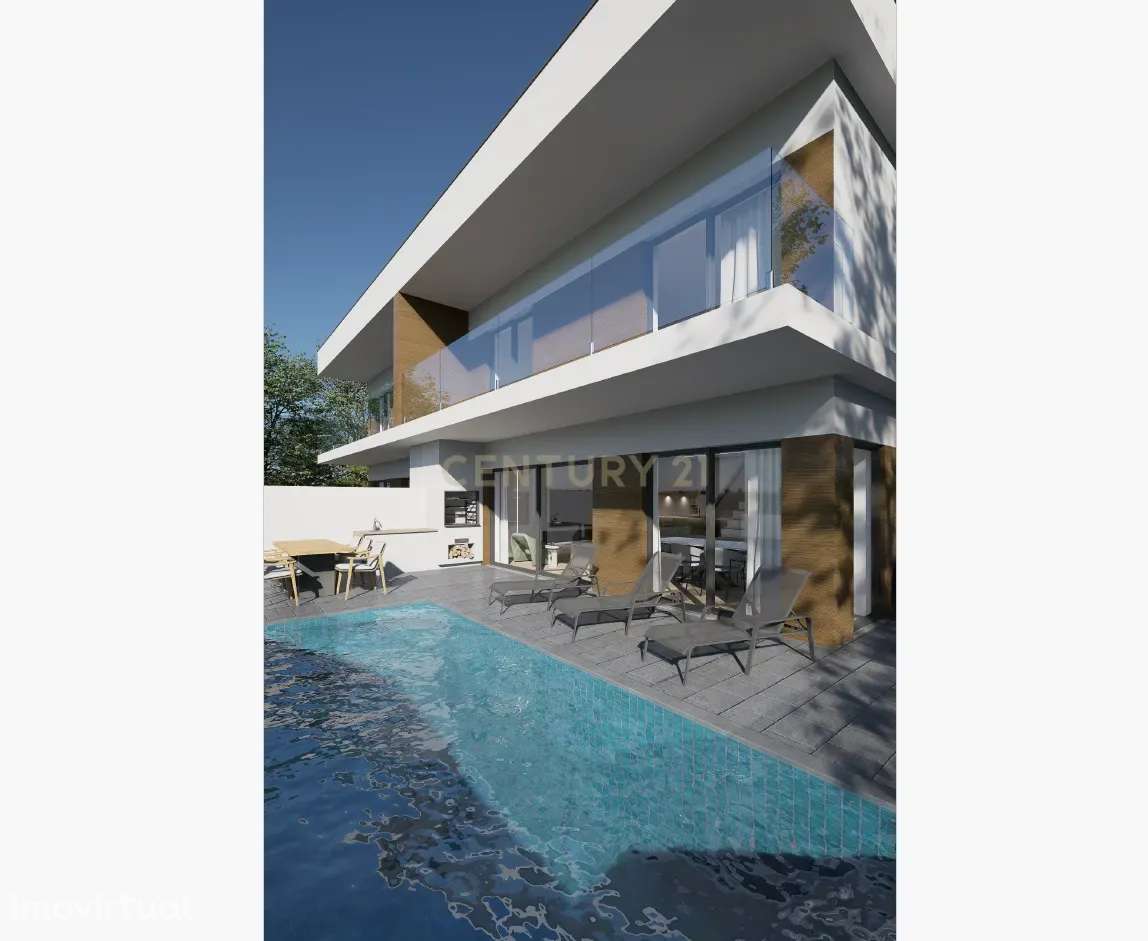 Terreno Urbano com Projeto Aprovado de 2 moradias, em Fernão Ferro, Se - Grande imagem: 3/27