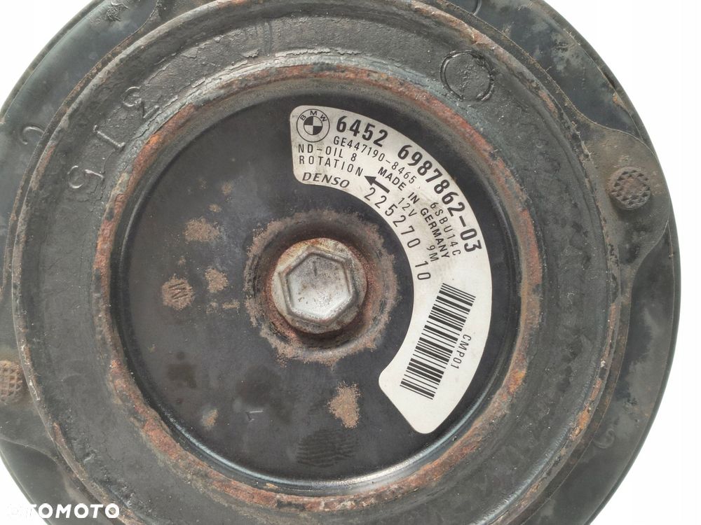 SPRĘŻARKA KLIMATYZACJI Valeo BMW E60 2.0d 2.0 Diesel 6SBU14C 447260-1852 - 5