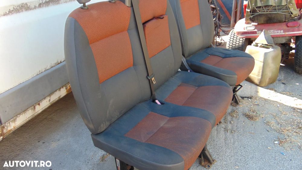 Scaun sofer+bancheta dubla Fiat Ducato/Citroen Jumper/Peugeot Boxer an 2006-2014 - 5