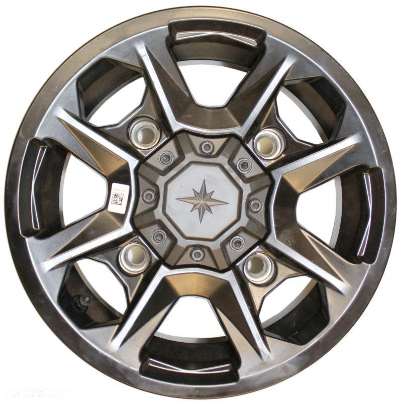 Felga Przednia Polaris Scrambler 1000 Xp 12" Czarna 1523489-458 - 1